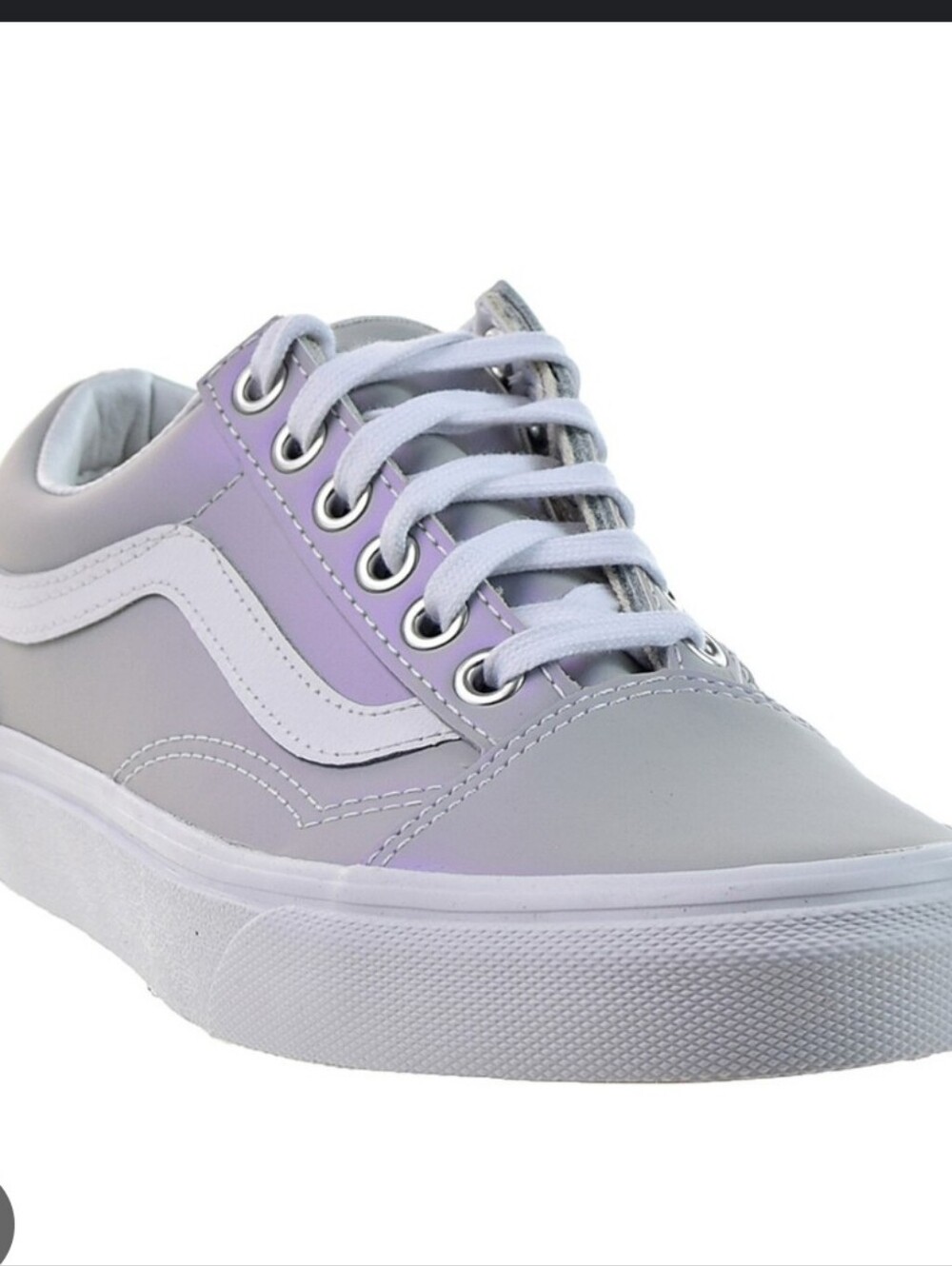VANS Shoes Old SKOOL Purple Gray Skater Sk8 Disco Skate Sneakers Women 5.5